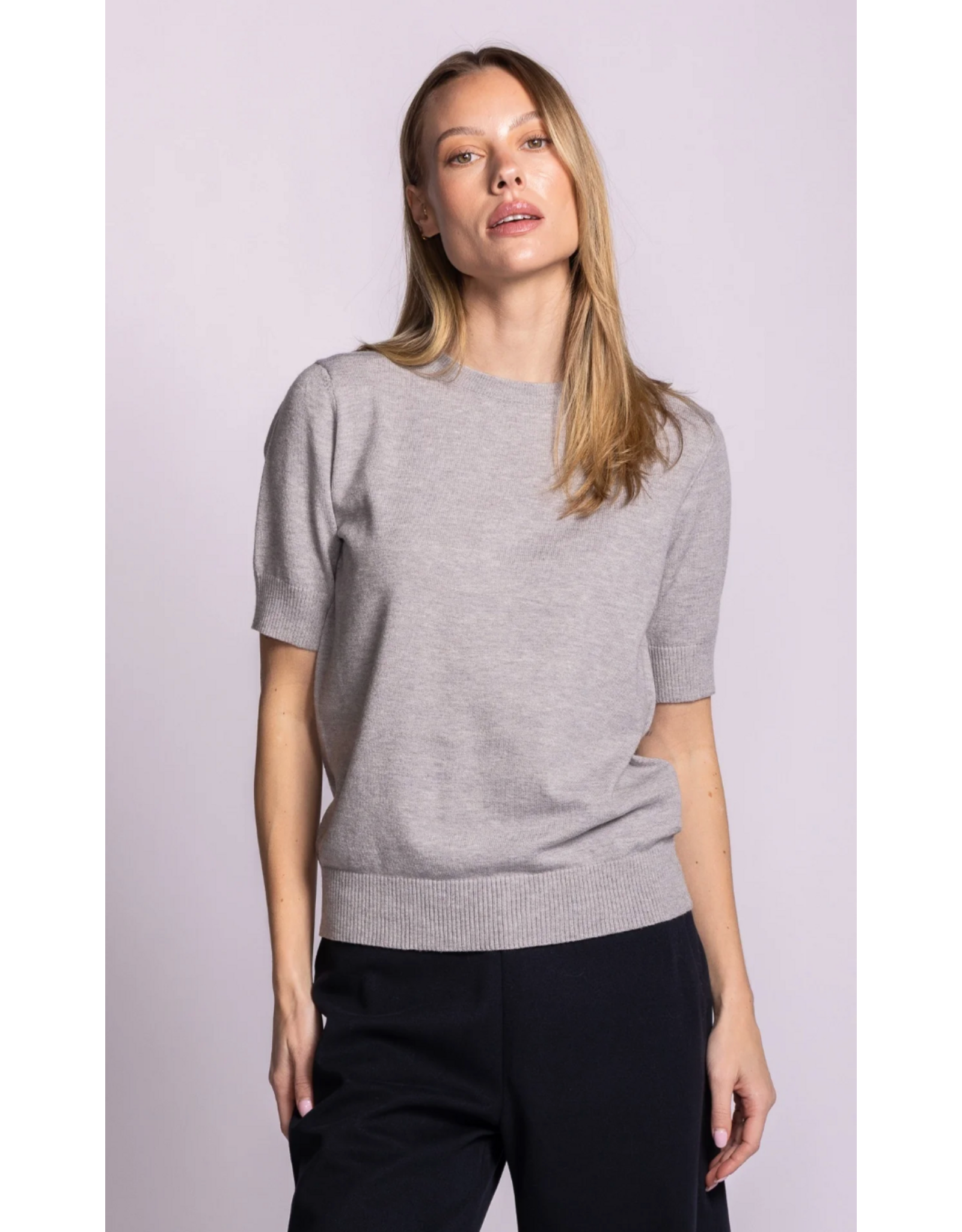 Pink Martini Pink Martini - Sandy Sweater (Light Grey)