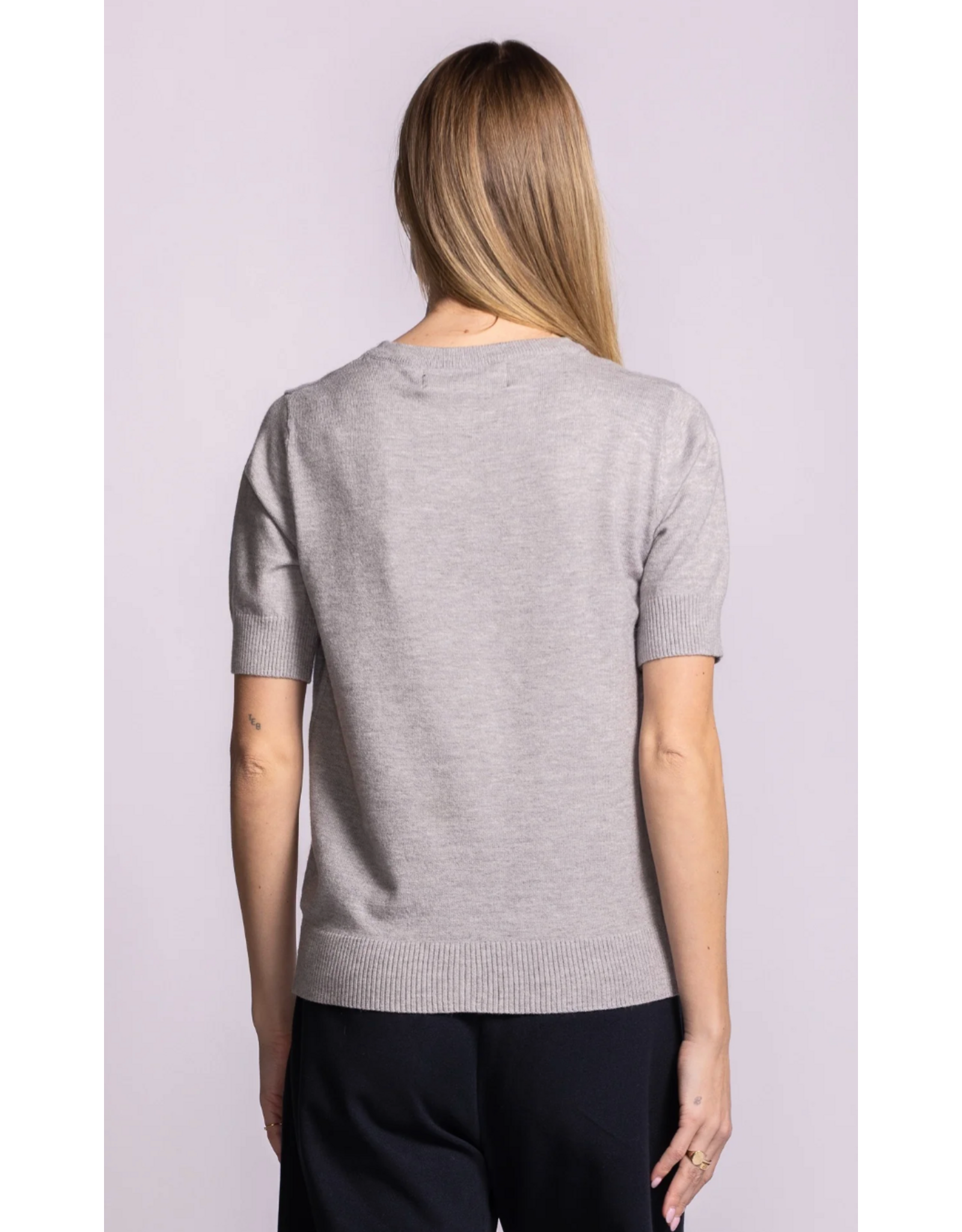 Pink Martini Pink Martini - Sandy Sweater (Light Grey)
