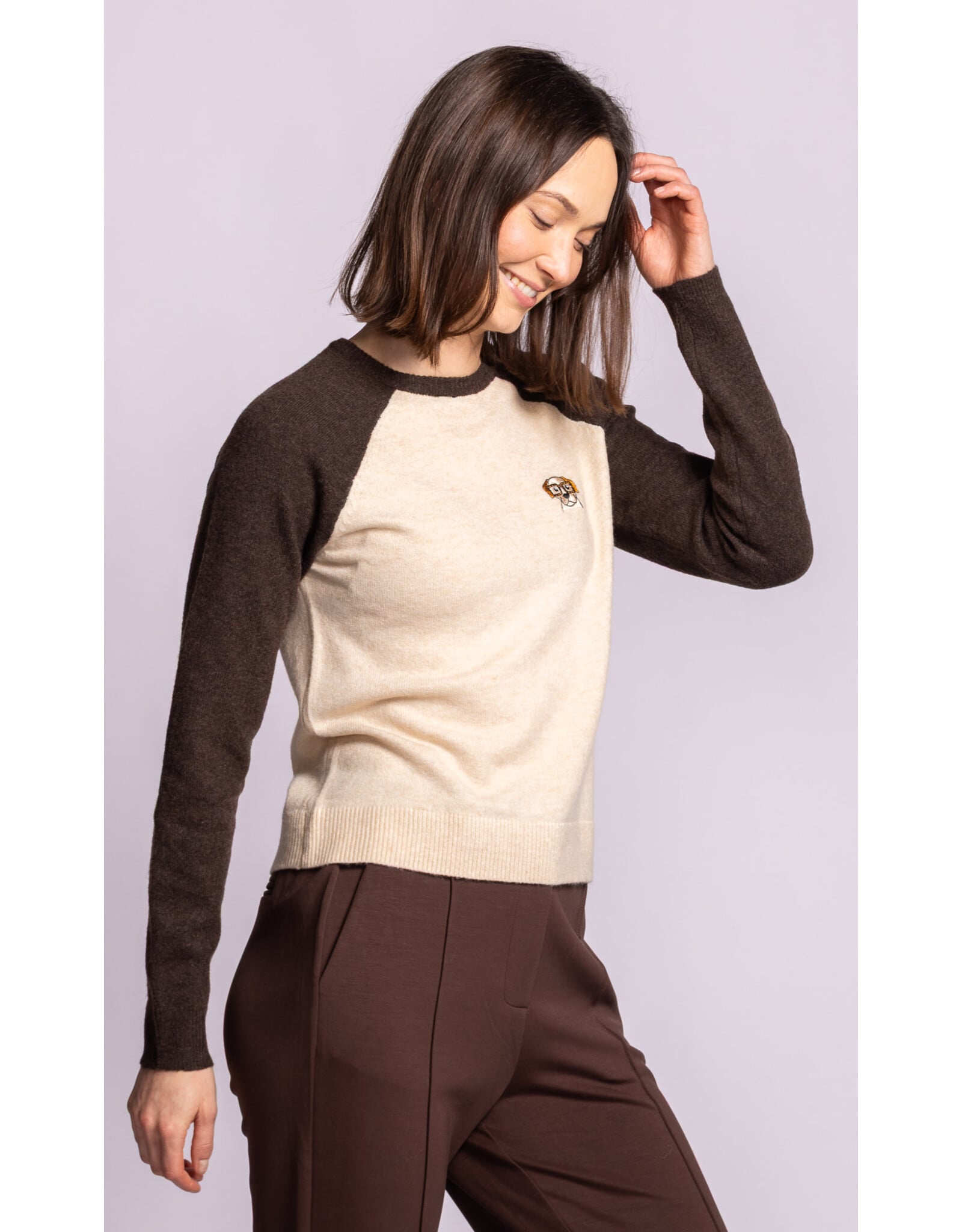 Pink Martini Pink Martini - Mabel Sweater (Beige)