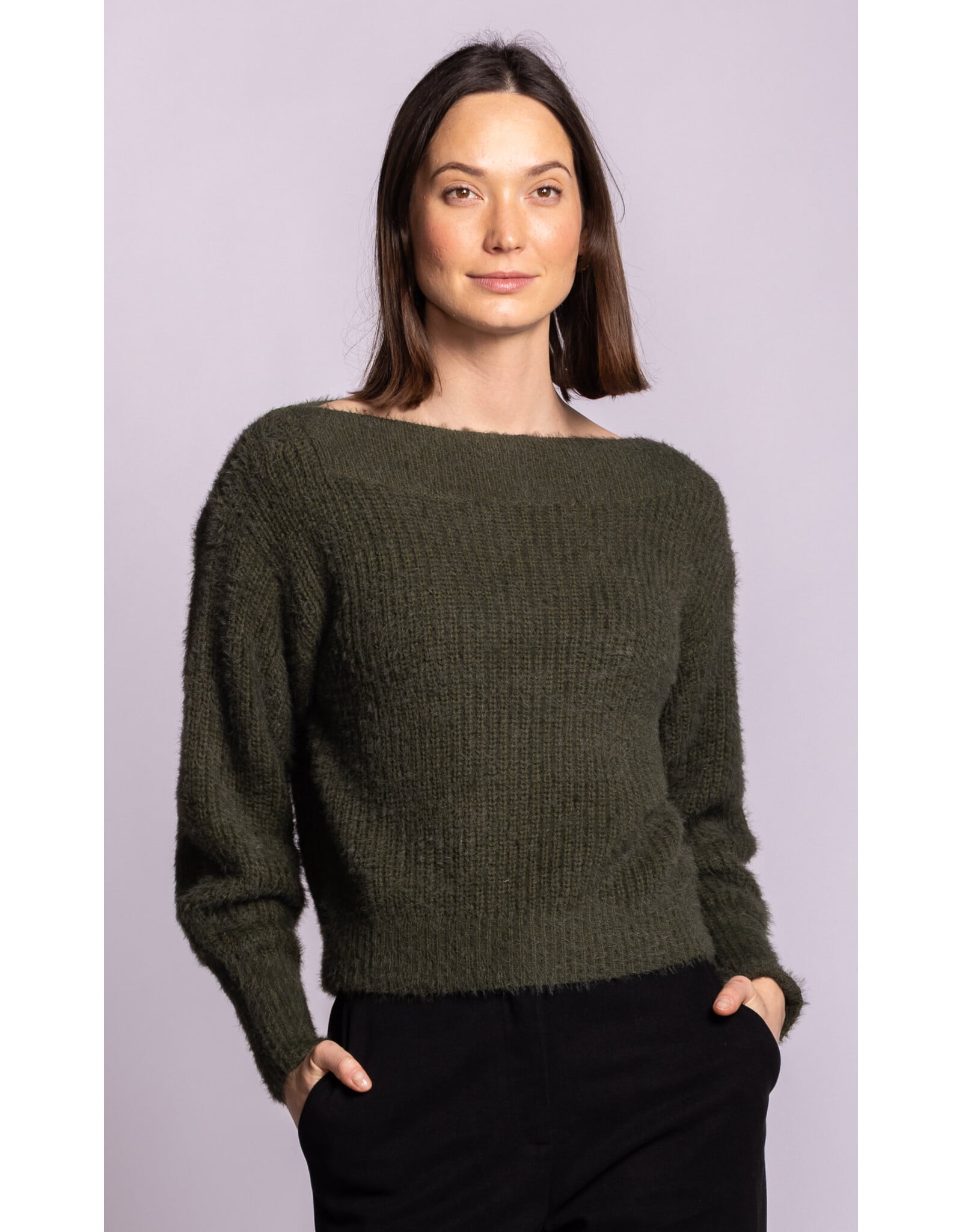 Pink Martini Pink Martini - Delcy Sweater (Forest Green)