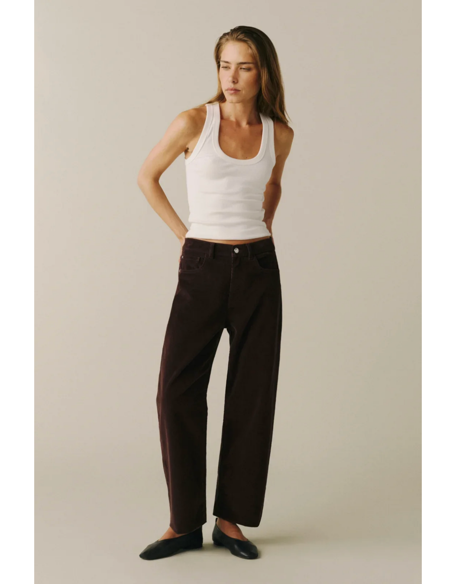 WARP + WEFT WARP + WEFT - BNA Soft Curve Corduroy Barrel (Americano)