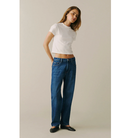 WARP + WEFT WARP + WEFT - San Low Slung Boyfriend Jean 28" (Settle Down)