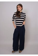 RD Style RD Style - Maheen Long Sleeve Crew Neck (Navy - Beige)