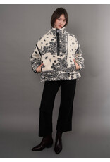 RD Style RD Style - Mila Printed Half Zip (Cream)