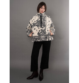RD Style RD Style - Mila Printed Half Zip (Cream)