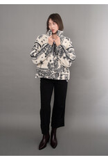 RD Style RD Style - Mila Printed Half Zip (Cream)