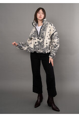 RD Style RD Style - Mila Printed Half Zip (Cream)