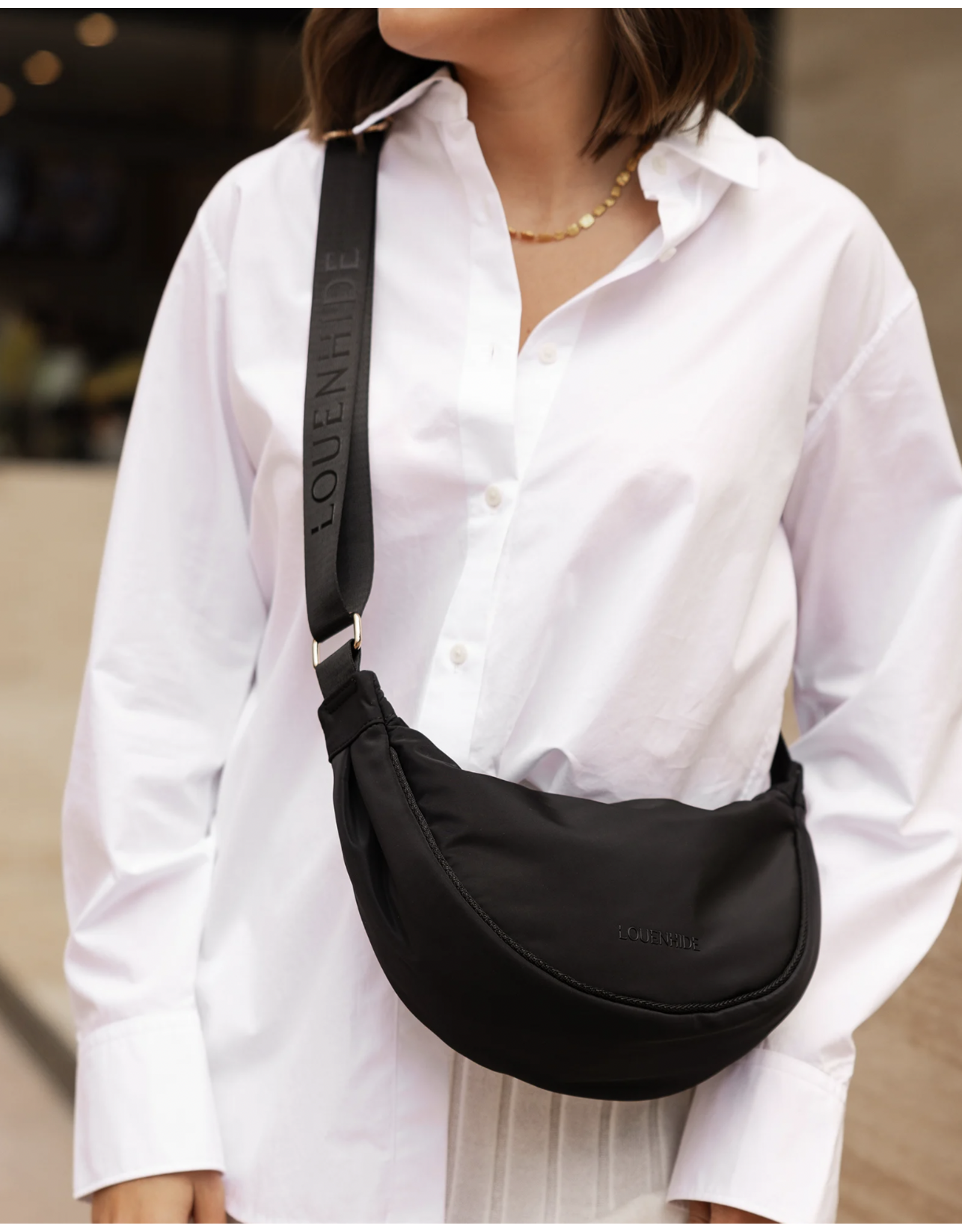 Louenhide Louenhide - Sylvia Nylon Sling Bag (Black)