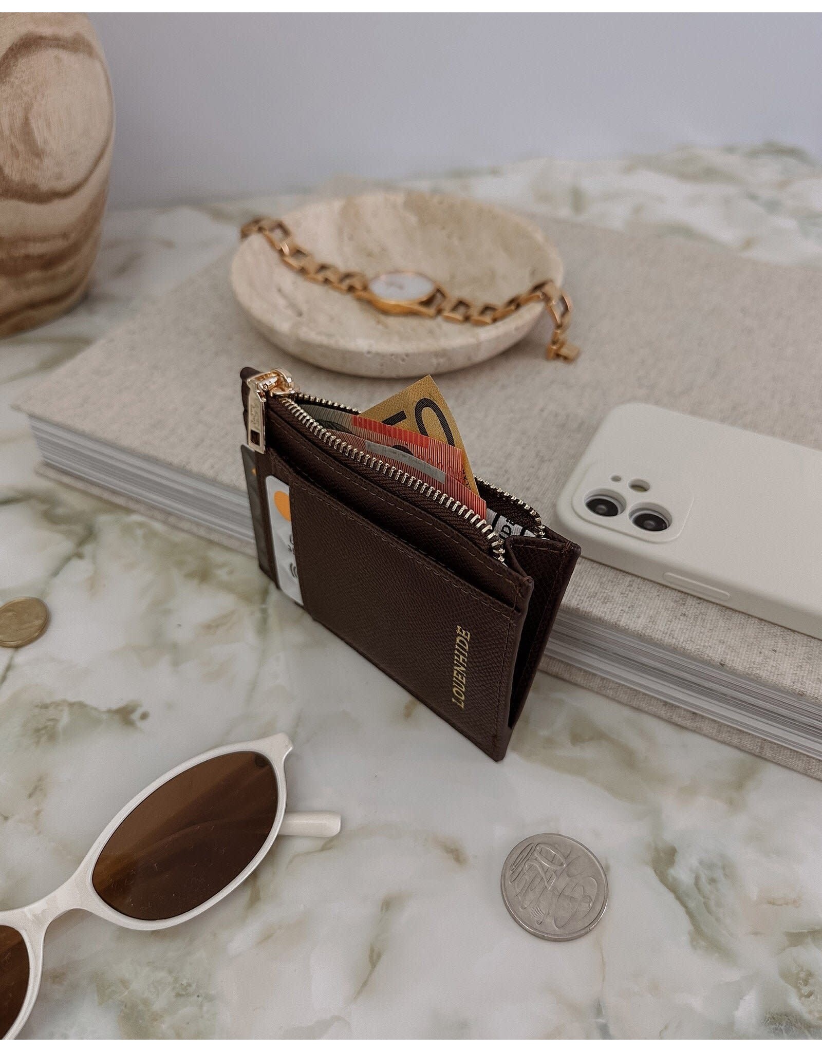 Louenhide Louenhide - Cara Cardholder (Chocolate)