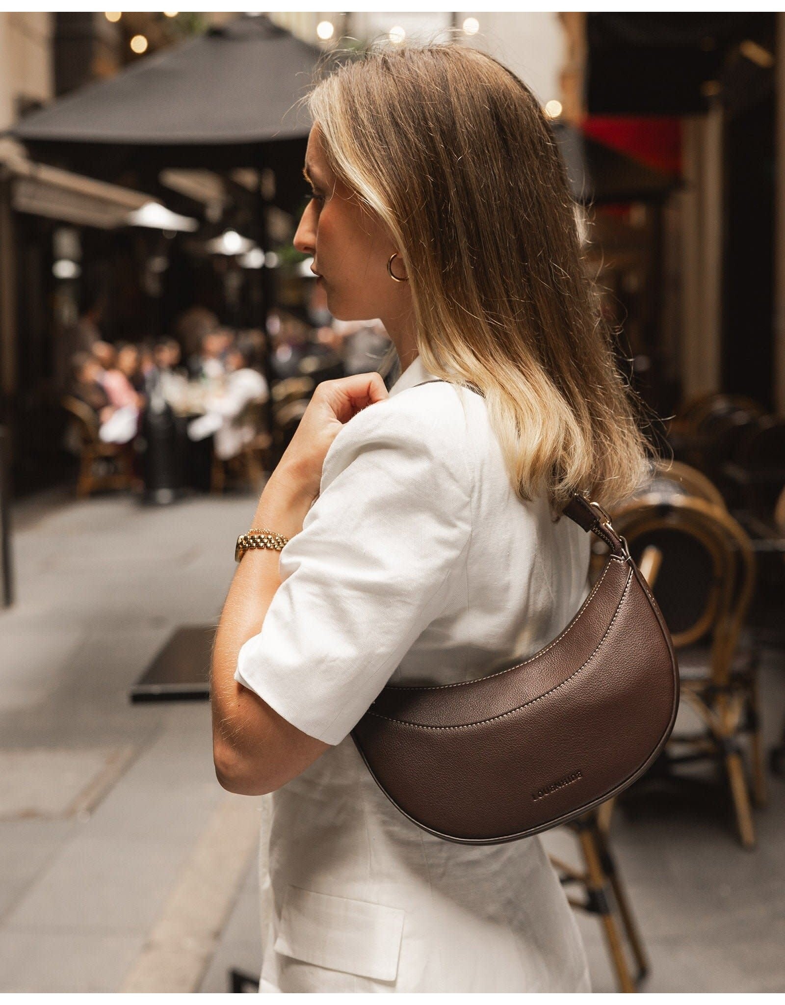 Louenhide Louenhide - Claudia Shoulder Bag (Chocolate)