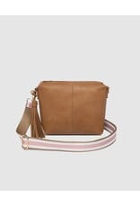 Louenhide Louenhide - Kasey Stripe Crossbody Bag (Camel)