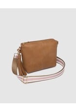 Louenhide Louenhide - Kasey Stripe Crossbody Bag (Camel)
