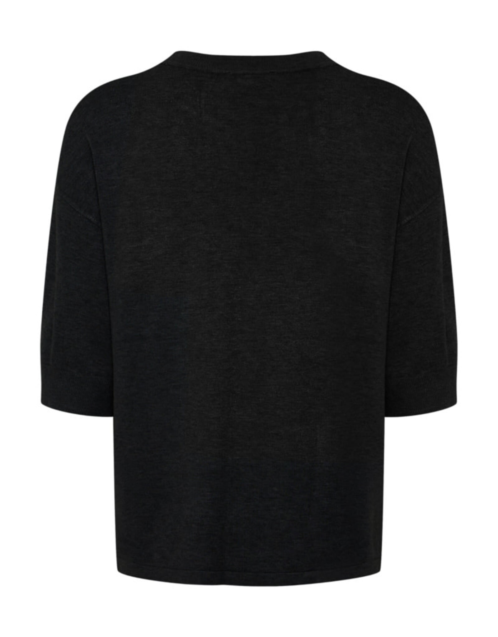 b.young b.young - Morla Short Sleeve Pullover (Black)