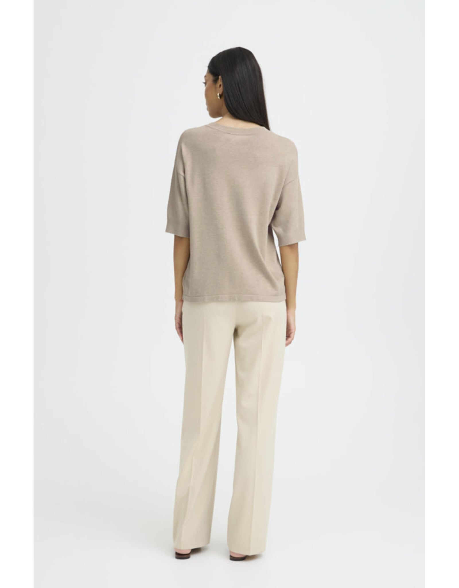 b.young b.young - Morla Short Sleeve Pullover (Humus)