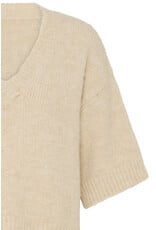 b.young b.young - Millers Short Sleeve Jumper (Birch)