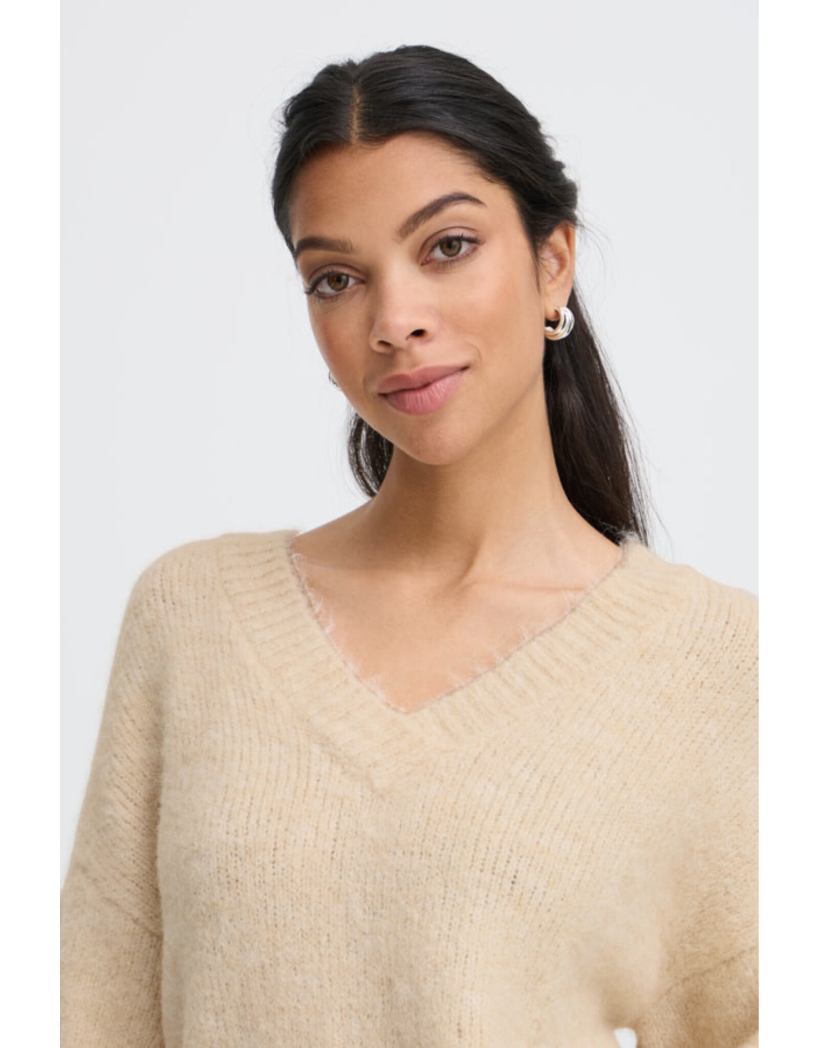 b.young b.young - Millers Short Sleeve Jumper (Birch)