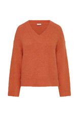 b.young b.young - Millers V Neck Pullover (Pureed Pumpkin)
