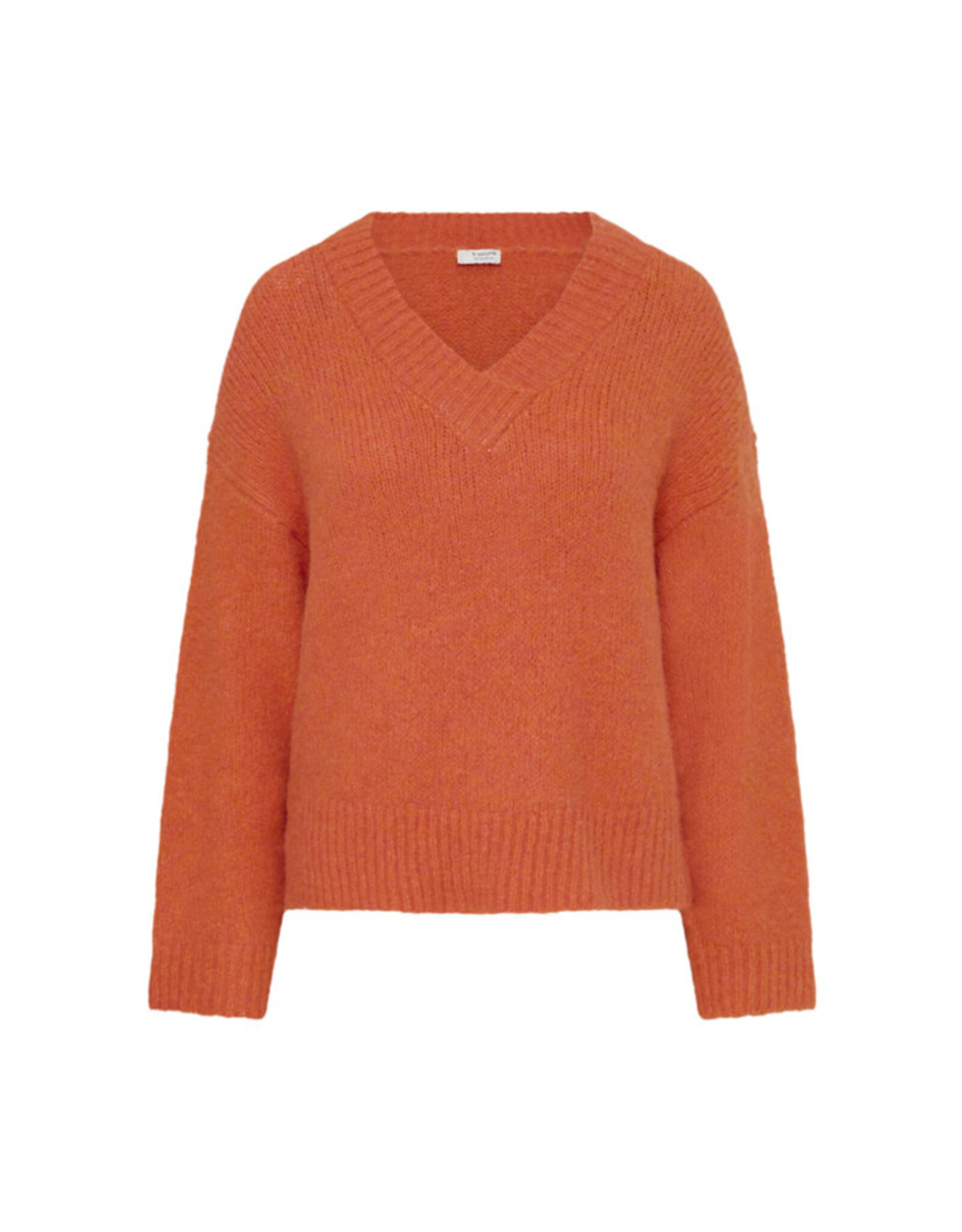 b.young b.young - Millers V Neck Pullover (Pureed Pumpkin)