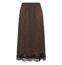 b.young b.young - Lippy Satin Skirt (Java)