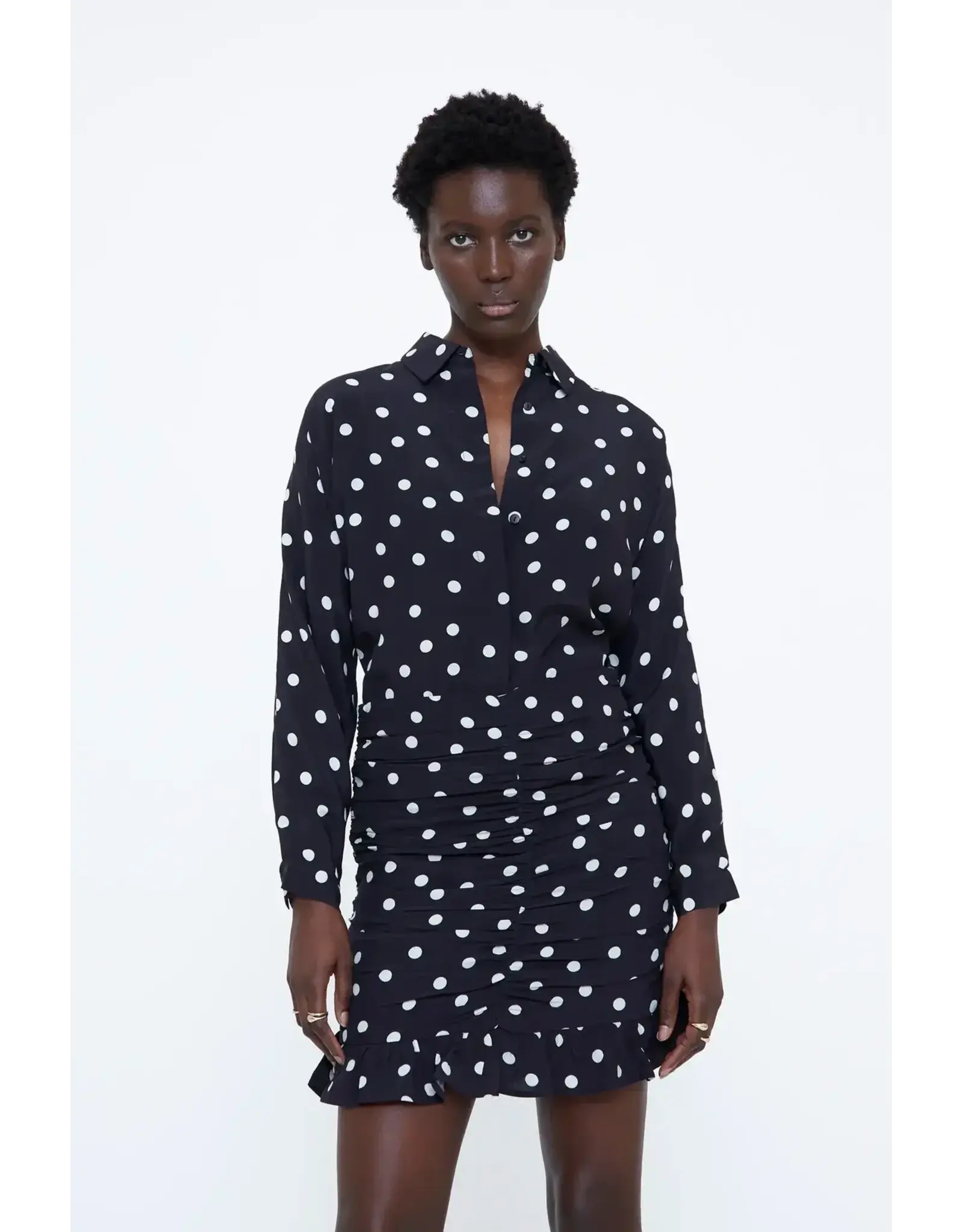 Wild Pony Wild Pony - Shirt (Black & White Dots)