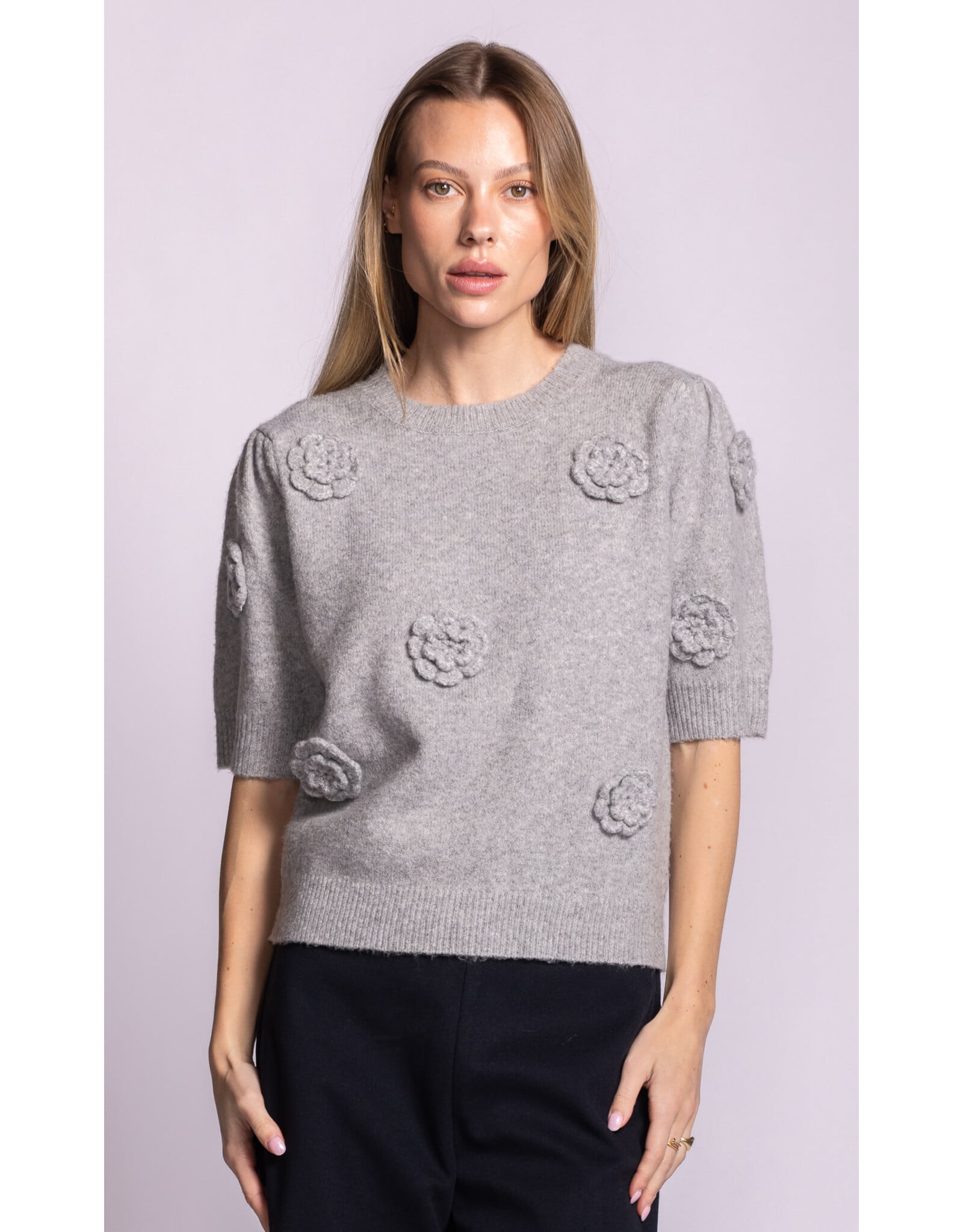 Pink Martini Pink Martini - Roslyn Sweater (Grey)