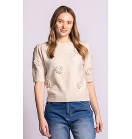 Pink Martini Pink Martini - Roslyn Sweater (Taupe)