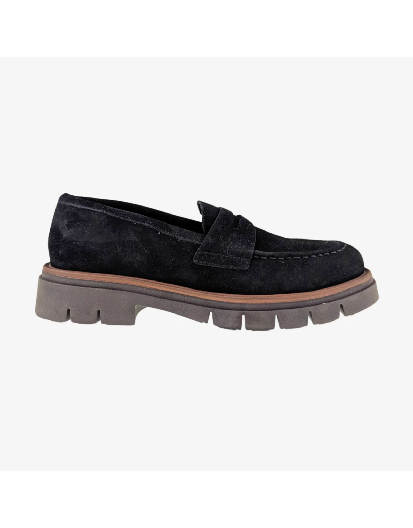 Ateliers Ateliers - Bandi Loafer (Black Suede)