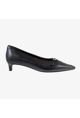 Ateliers Ateliers - Bota Kitten Heel Leather Pump (Black)