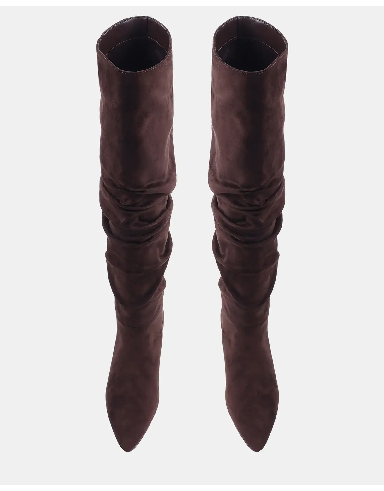 Steve Madden Steve Madden - Content (Dark Chocolate Microsuede)