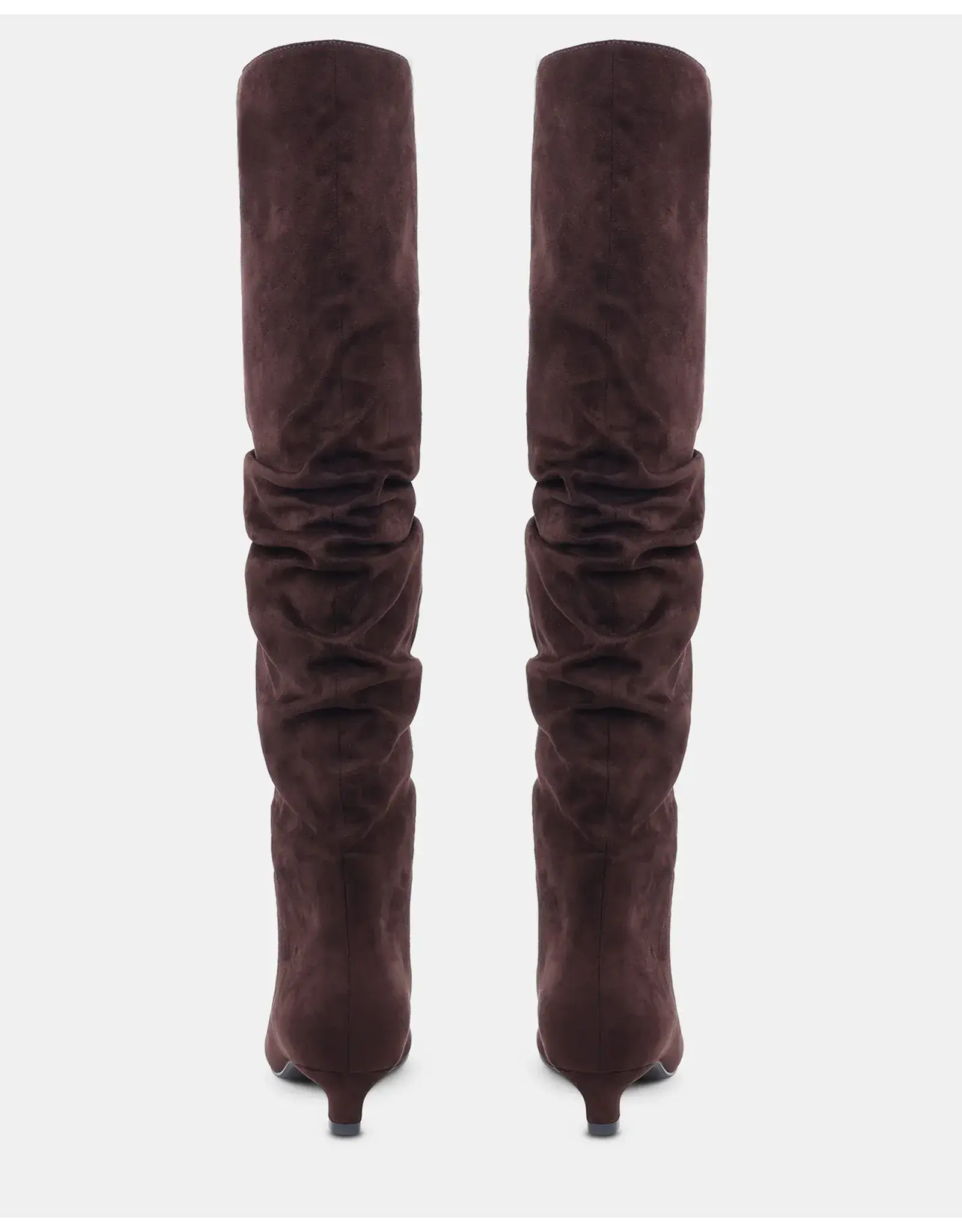 Steve Madden Steve Madden - Content (Dark Chocolate Microsuede)