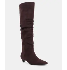 Steve Madden Steve Madden - Content (Dark Chocolate Microsuede)