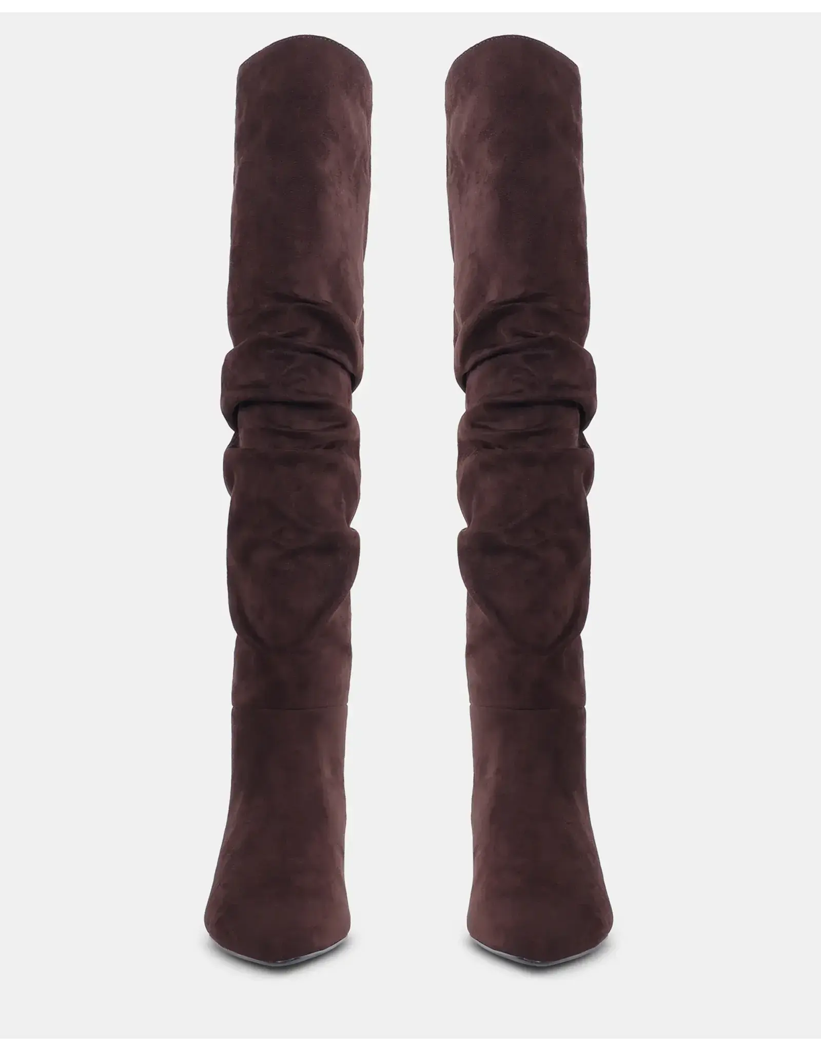 Steve Madden Steve Madden - Content (Dark Chocolate Microsuede)