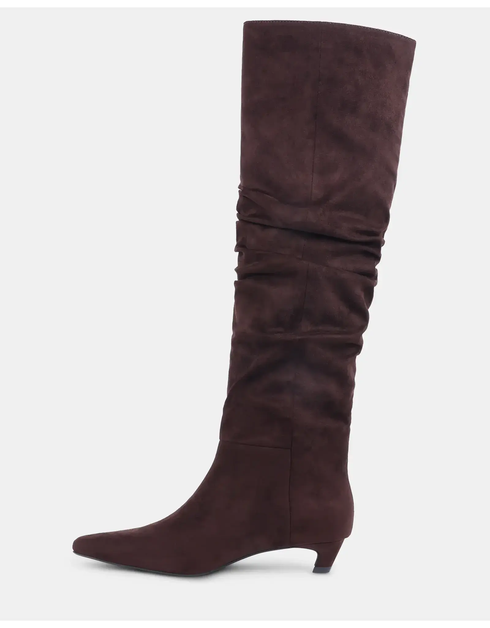 Steve Madden Steve Madden - Content (Dark Chocolate Microsuede)