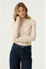 Garcia Garcia - Lace Long Sleeve (Whitecap)
