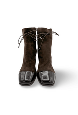 Django and Juliette Django & Juliette - Valina  (Chocolate / Suede / Patent)