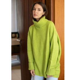 Echo Verde Echo Verde - The Dog Walker Sweater (Happy Green)