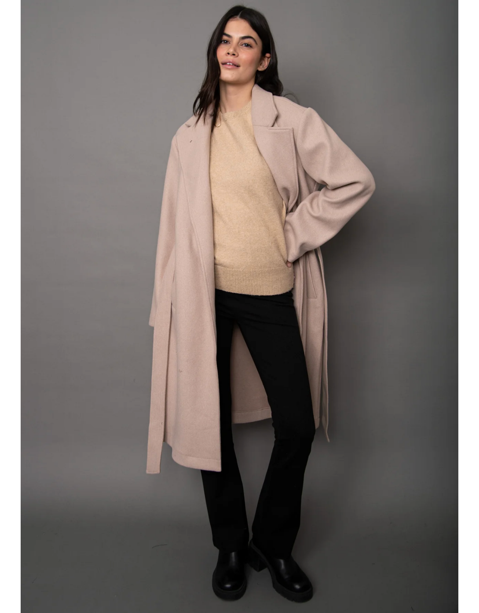 RD Style RD Style - Havy Notch Collar Wrap (Tiger's Eye)