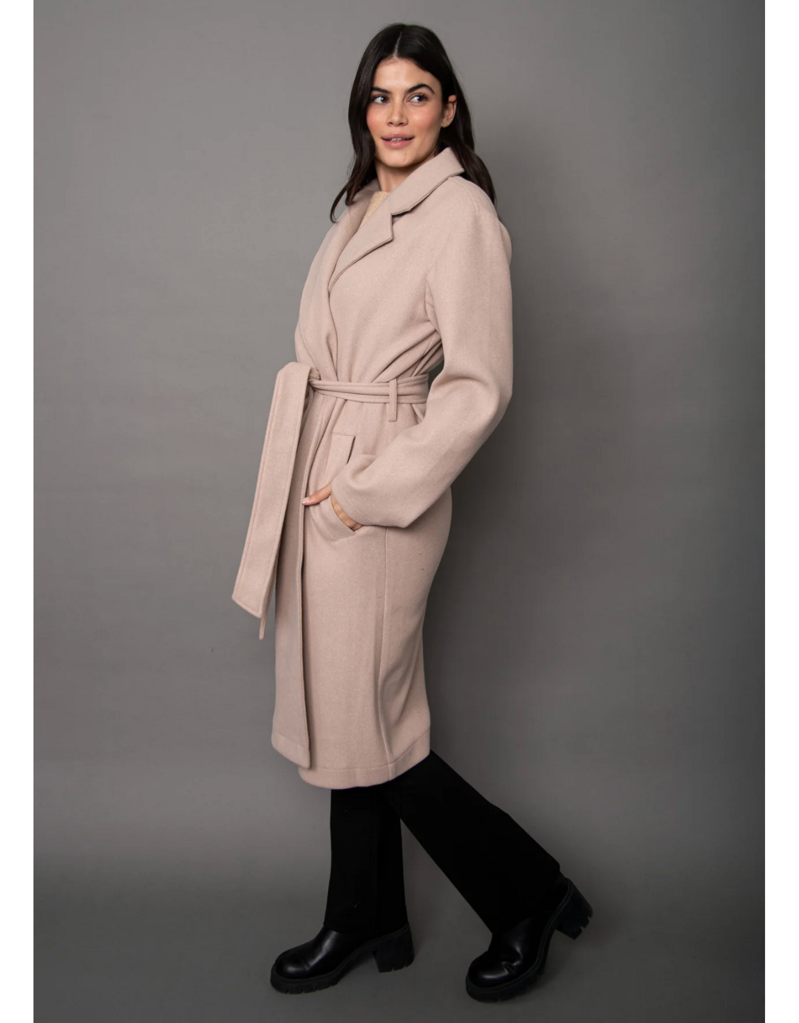 RD Style RD Style - Havy Notch Collar Wrap (Tiger's Eye)