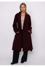 RD Style RD Style - Havy Notch Collar Wrap (Brown Melange)