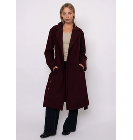 RD Style RD Style - Havy Notch Collar Wrap (Brown Melange)