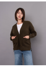 RD Style RD Style - Patsy Long Sleeve V-Neck Cardigan (Olive)