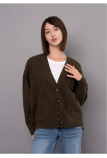RD Style RD Style - Patsy Long Sleeve V-Neck Cardigan (Olive)
