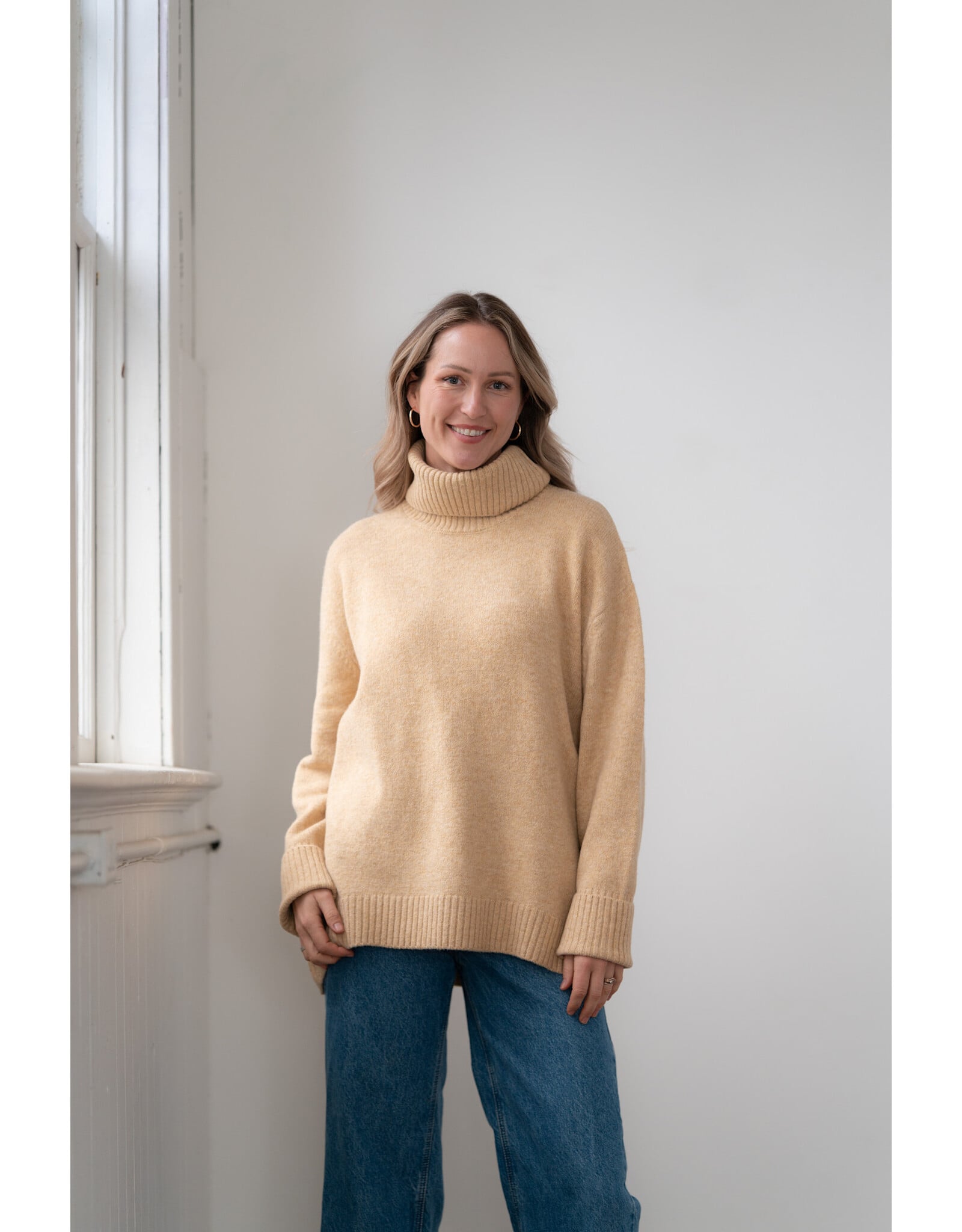 Echo Verde Echo Verde - The Dog Walker Sweater (Straw)