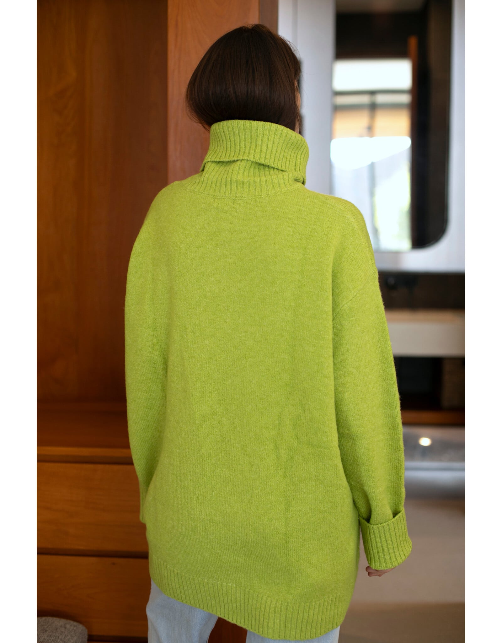 Echo Verde Echo Verde - The Dog Walker Sweater (Happy Green)