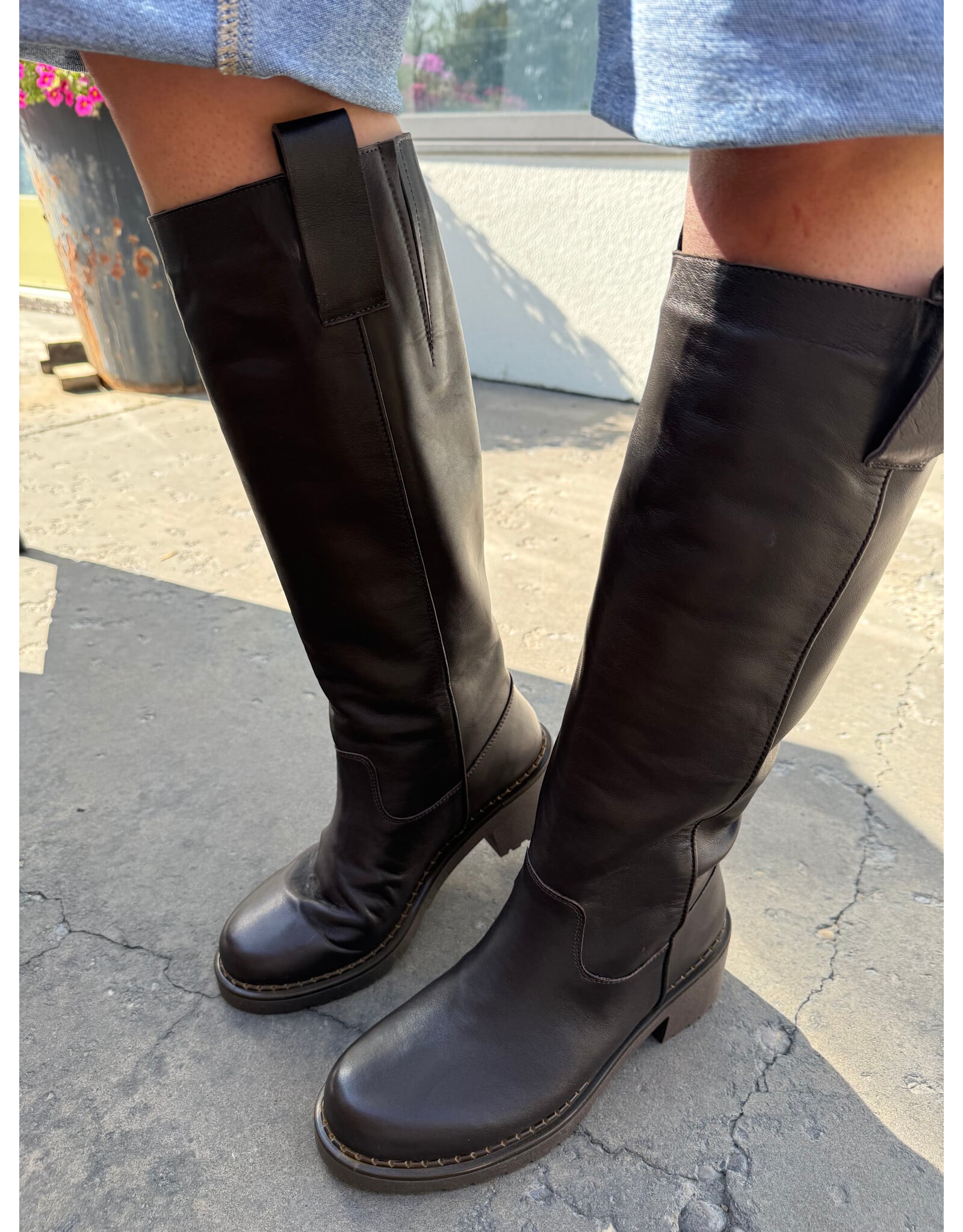 Bueno Bueno - Nami Tall Boot (Teak Amalfi)