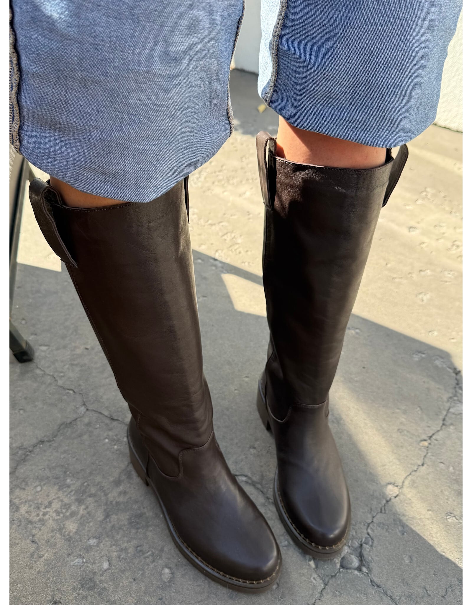 Bueno Bueno - Nami Tall Boot (Teak Amalfi)