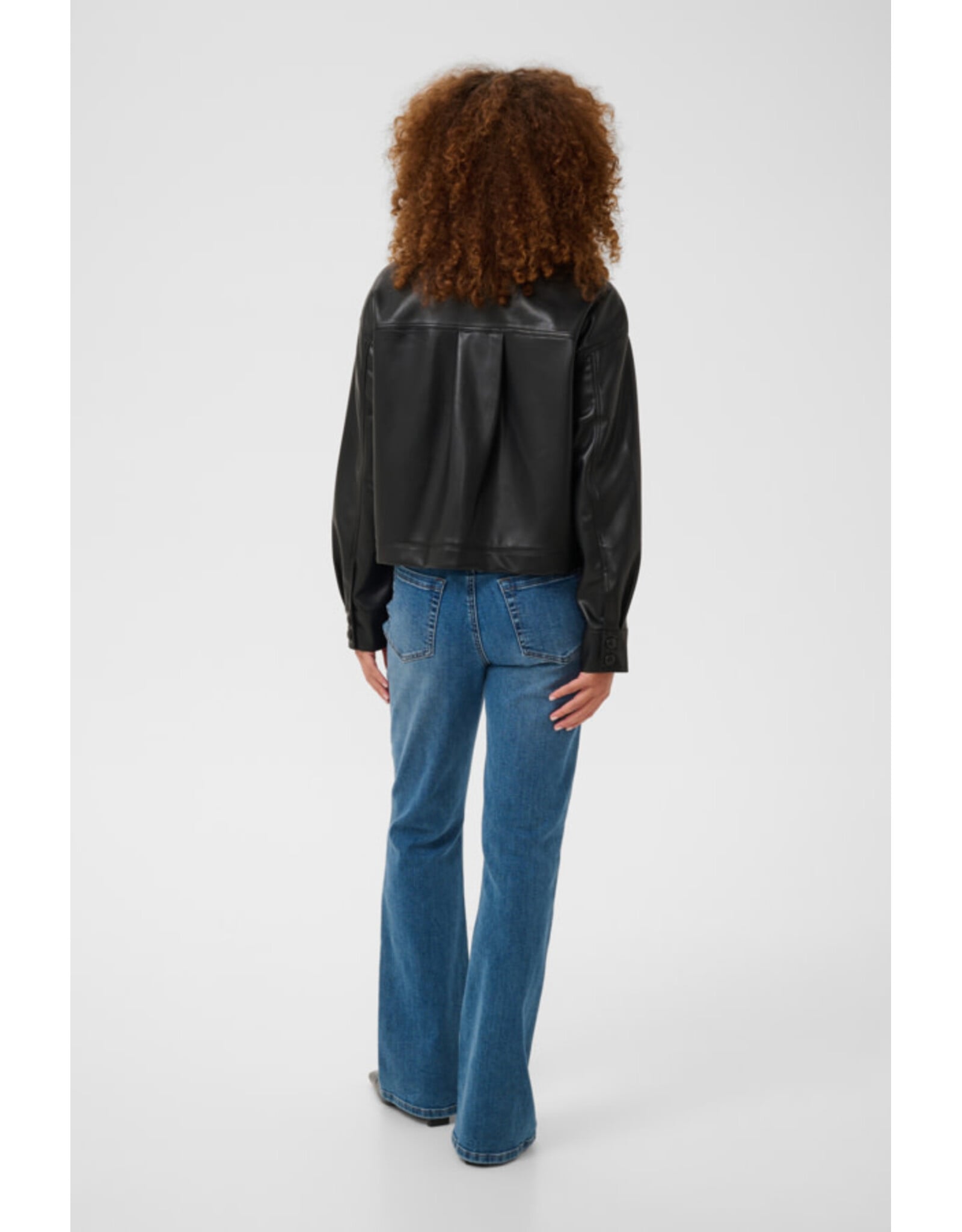 Kaffe Kaffe - Arense Shirt Jacket (Black Deep)