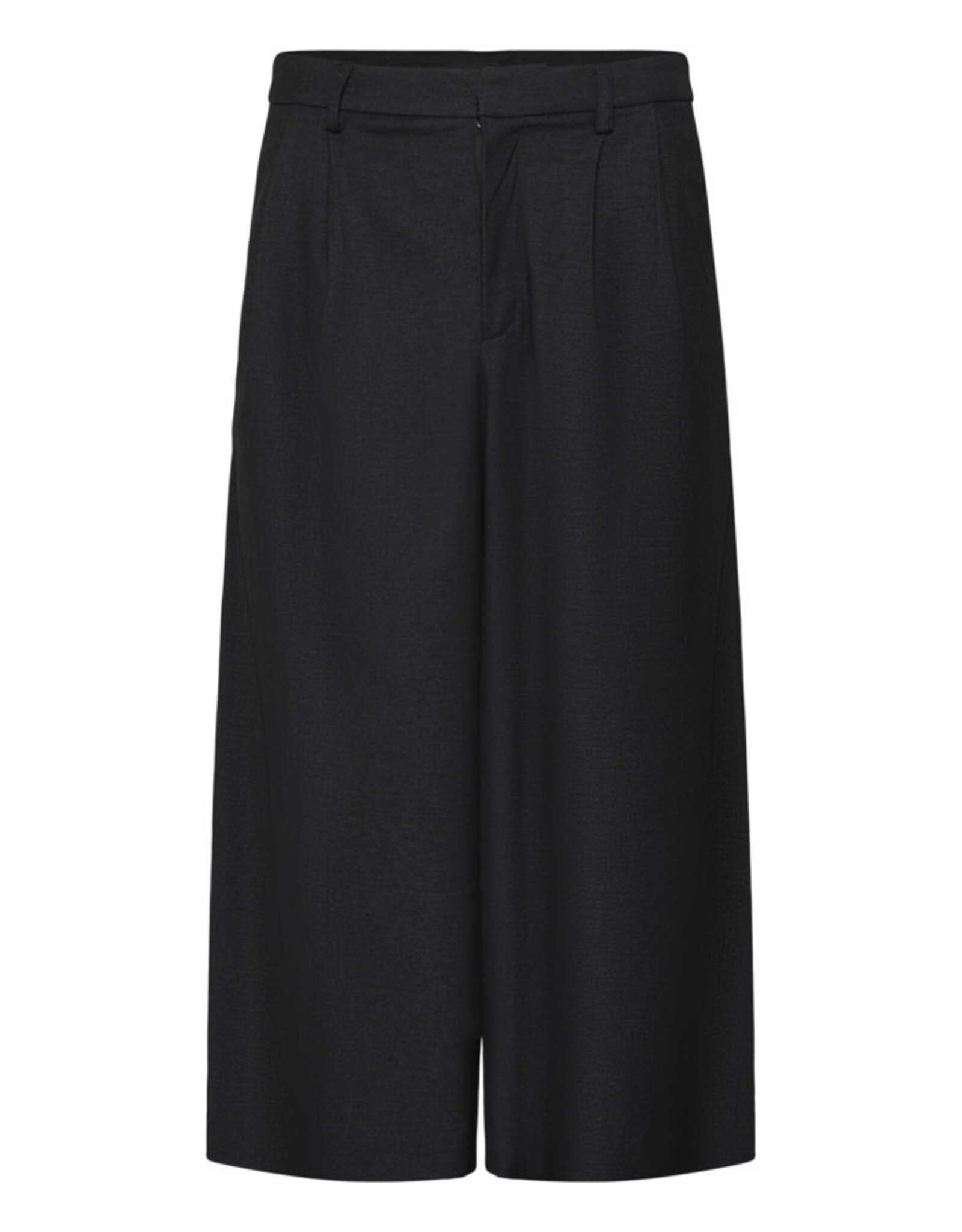 Kaffe Kaffe - Gabby Culotte Trousers (Dark Grey)