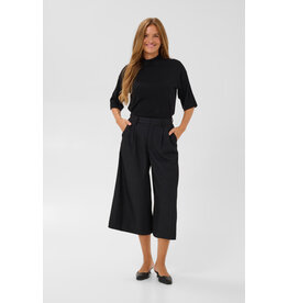 Kaffe Kaffe - Gabby Culotte Trousers (Dark Grey)