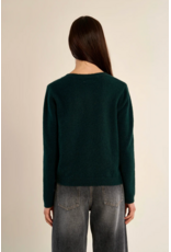 Molly Bracken Molly Bracken - Round Neck Cardigan (Green)